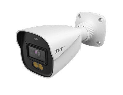 4MP IP камера уличная булет TVT TD-TD-9441C4(PE/WR1)2.8mm/99°/Metal/LightExplorerAI/MIC/IP67/DC12V-PoE/H.265+/Face detection/SMD/VCA/microSD512GB
